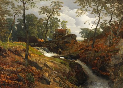 アムワイルドバッハ 作： Andreas Achenbach